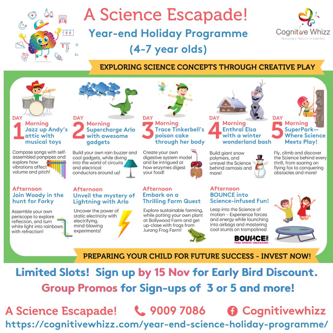 Best Science year-end holiday program