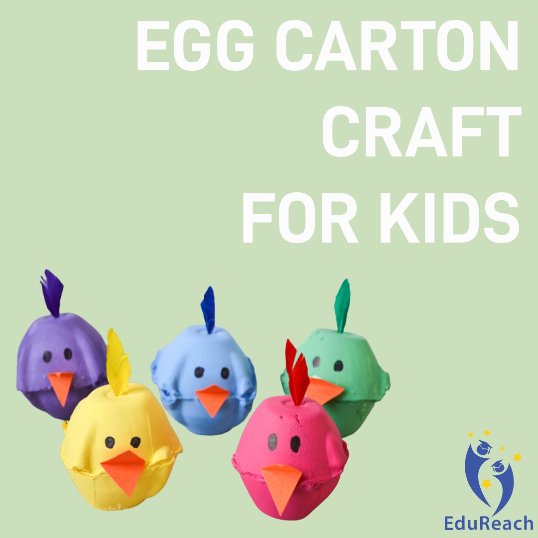 How to craft with egg cartons