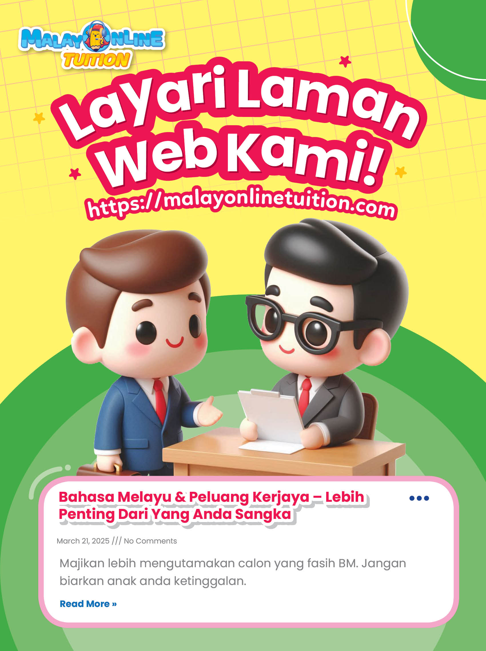 Belajar Melayu Online darjah 3 Malaysia